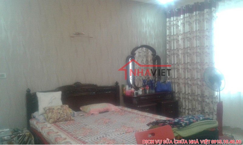 Phòng ngủ được trang bị đầy đủ tiện nghi