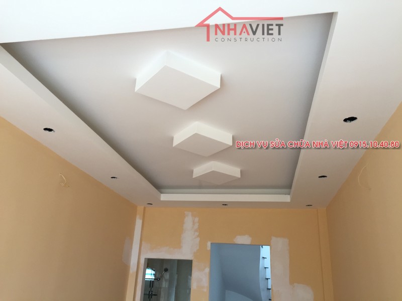 Dịch vụ sơn trần, tường thạch cao đẹp, giá tốt 02 Dịch vụ sơn trần, tường thạch cao đẹp, giá tốt 02