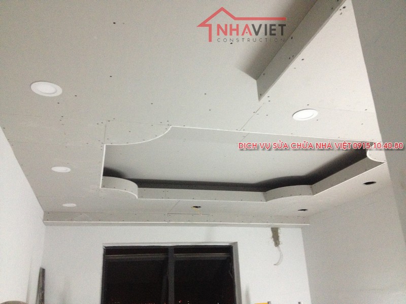 Dịch vụ sơn trần, tường thạch cao đẹp, giá tốt 03 Dịch vụ sơn trần, tường thạch cao đẹp, giá tốt 03