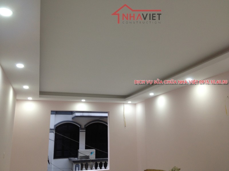 Dịch vụ sơn trần, tường thạch cao đẹp, giá tốt 04 Dịch vụ sơn trần, tường thạch cao đẹp, giá tốt 04