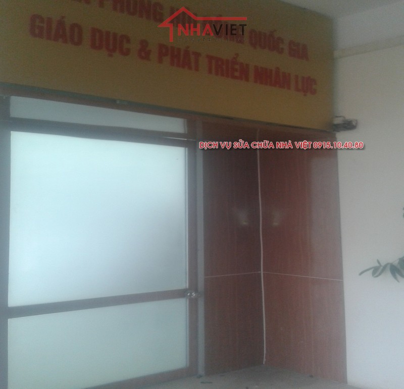 Sửa chữa, cải tạo nội thất văn phòng bộ giáo dục quận Hai Bà Trưng